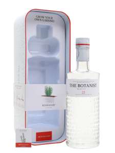 The Botanist Islay Dry Gin Gift Set, Garnish Tin Planter & Foraged Cocktail Booklet, 70 cl - £27.49 @ Amazon