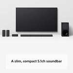Sony HT-S40R 5.1ch Soundbar with Wireless Subwoofer and Rear Speakers - £279 @ Amazon