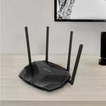 Mercusys AX1800 Dual-Band Wi-Fi 6 Router, WiFi Speed up to 1201Mbps/5GHz+574Mbps/2.4GHz, 3 Gigabit LAN Ports
