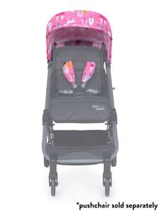 Ex Display Uwu Mix Colour Pack Candy Unicorn Land Pushchair Accessory Kit Including Hood & Apron