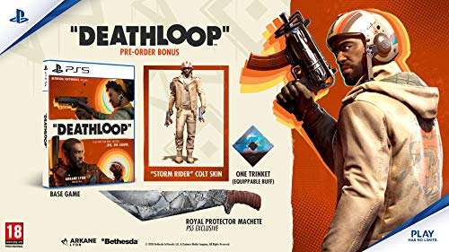 Deathloop with Steel Poster (Exclusive to Amazon.co.UK) (PS5) £17.76 @ Amazon