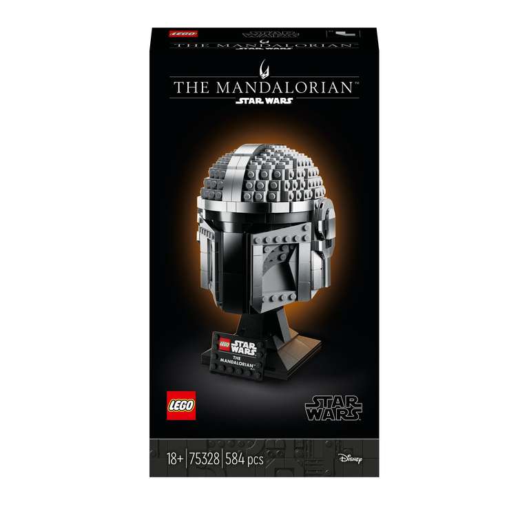 LEGO 75328 Star Wars The Mandalorian Helmet Set - £36.99 Delivered @ Toys R Us