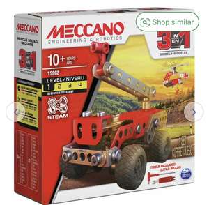 Meccano 3 Model Set £3 Free Click & Collect (Very Limited Stock) @ Argos