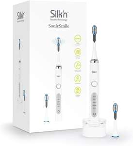 Silk'n SonicSmile Sonic Electric Toothbrush ( IPX7 waterproof / 5 settings / rechargeble / two brush heads )