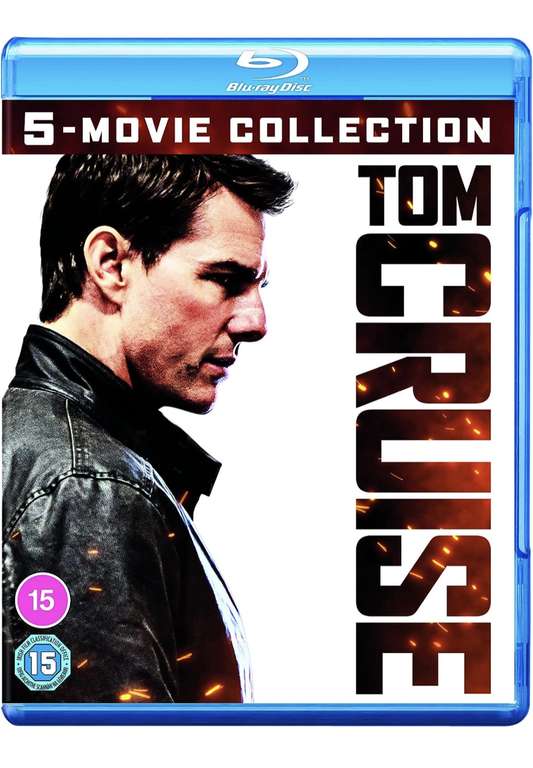 Tom Cruise - 5 Movie Collection 5 Disc Blu-ray (used) Free C&C
