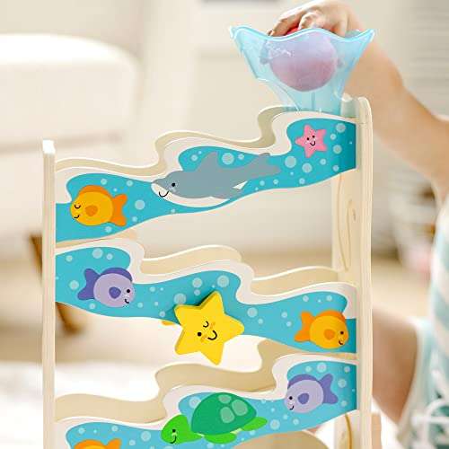 Melissa & Doug Rollables Wooden Ocean Slide Baby infant toddler toy 12 months + £13.86 @ Amazon