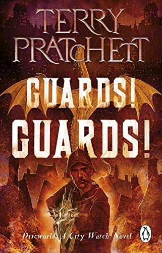 Kindle edition of the 8th novel in Terry Pratchett's Discworld series - Guards! Guards! for just £1.99