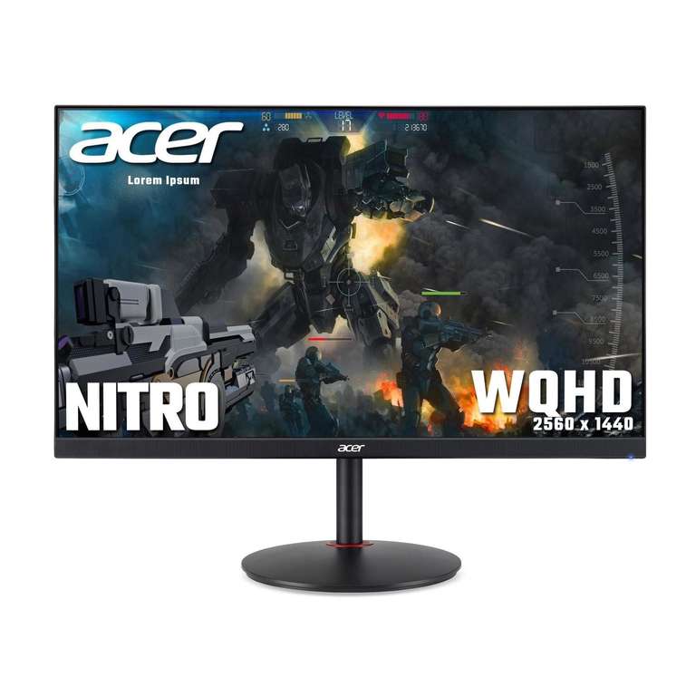 Acer Nitro XV272X 27" IPS QHD 240Hz (OC to 270hz) Gaming Monitor