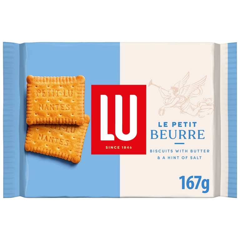 LU Le Petit Beurre Salted Butter Biscuits 167G - Clubcard Price