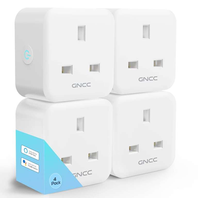 Avatar Controls Smart Plugs Wi-Fi Outlet 4 Pack - Smart Plugs That Work  with Alexa/Google Home/Smart Life, Timer ON/Off Plug, Schedule Built-in  App