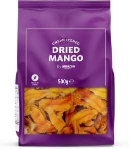 by Amazon Dried Mango, 500 g (as low as £5.91 with 15% S&S Discount + possible extra 10% voucher)