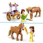 LEGO ǀ Disney Princess Belle’s Storytime Horse Carriage, with Belle Mini-Doll & Phillipe Figure, Disney’s Beauty and the Beast 43233