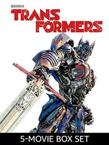 Transformers 5 Movie Collection [HD] - £14.99 to buy at Amazon Prime Video