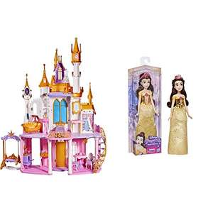 Disney Princess Ultimate Celebration Castle, Doll House with Musical Fireworks Light Show & Royal Shimmer Belle Doll £125.44 @ Amazon