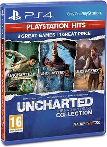 Uncharted Collection PS4 Hits Game £8.99 + Free Collection @ Argos