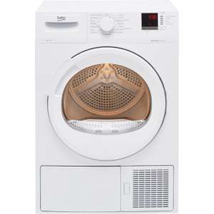 Beko DTLP71151W Heat Pump Tumble Dryer 7 Kg White A+ Rated - Sold by ao (UK Mainland)