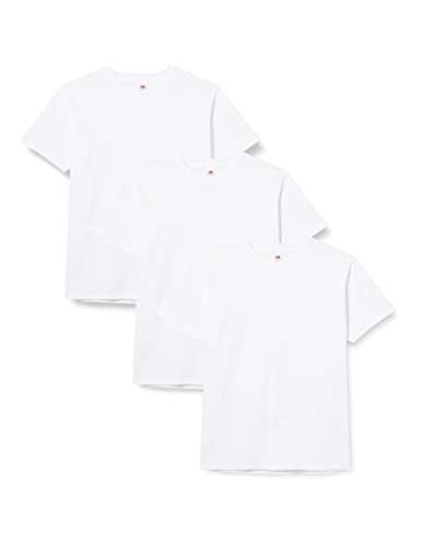 Fruit of the Loom Men's Heavy T-Shirt Pack of 3 - Sizes M, L & XL Price's between £10.95 & £10.99 (Depending on Size Ordered ) @ Amazon