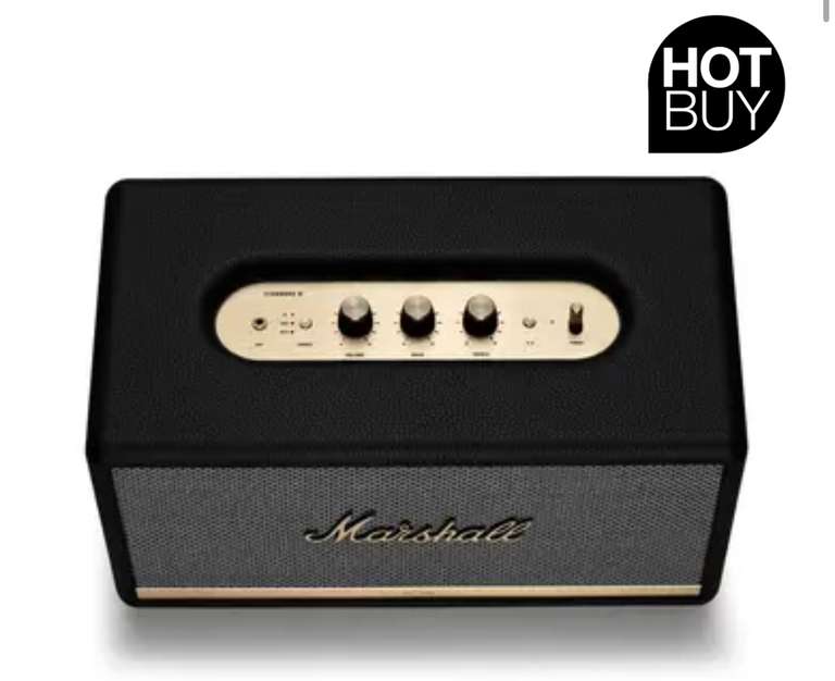 Marshall Stanmore II Bluetooth Speaker in Black