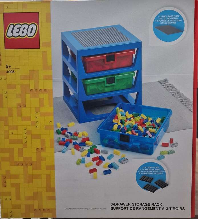 Lego 3 Drawer Storage Rack - £6 Instore @ Morrisons (Leicester)