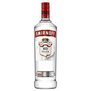 Smirnoff Vodka 1L (Free Chase Gin 5cl sample) (£17.10 S&S)