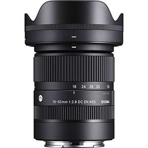 Sigma Lens 18-50 mm / F2.8 DC DN Contemporary for Sony E-Mount APS-C - £345 Delivered @ Amazon Italy