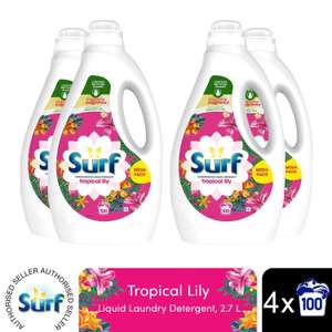 Surf Tropical Lily 100 wash x 4 with voucher @ avantgardebrands