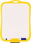 Snopake Double-Sided Whiteboard with Dry Wipe Pen and Eraser [Pack of 1]