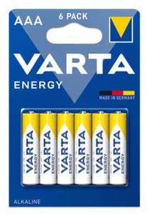 6x VARTA Alkaline batteries, AA or AAA (free collection from store)