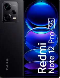 Redmi Note 12 Pro 5G Midnight Black, 6 GB + 128 GB + Free Backpack or £203.99 when bought with Redmi Buds 4 With Code