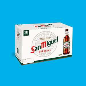 San Miguel 18 pack £12.99 @ Lidl (with £1 off coupon on Lidl Plus App - Selected accounts)