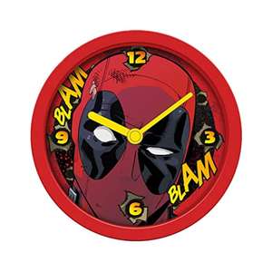 Deadpool Alarm Clock (Blam Blam) 12cm Diameter - Official Merchandise