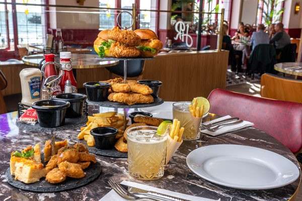 Harry Ramsdens’ Fish and Chip Afternoon Tea for Two (5 locations) - £14 with code @ Red Letter Days