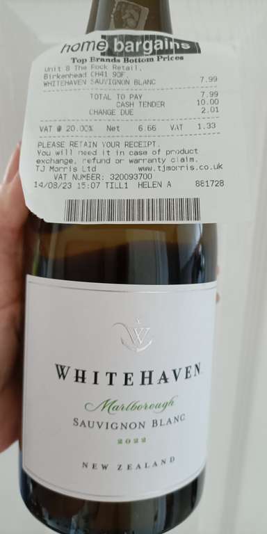 Whitehaven N.Z. Marlborough Sauvignon Blanc 75cl at Rock Retail & other Wirral stores
