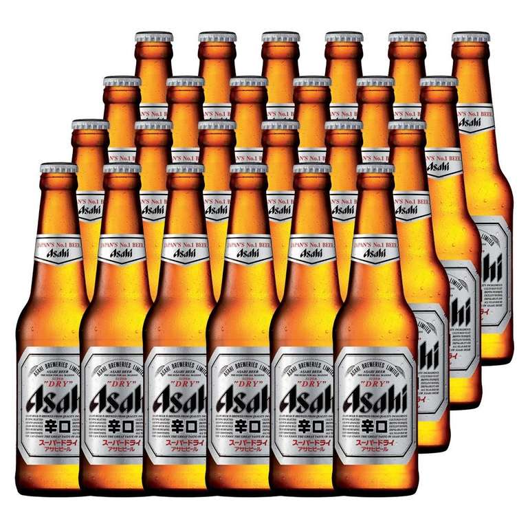 Asahi Super 'Dry' 24x330ml Bottles slide 1 of 1 £24 (Free Collection) @ Majestic