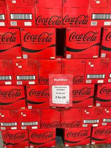 Coke Zero 48x330ml £9 or 24x330ml £5.40 - The Company Shop