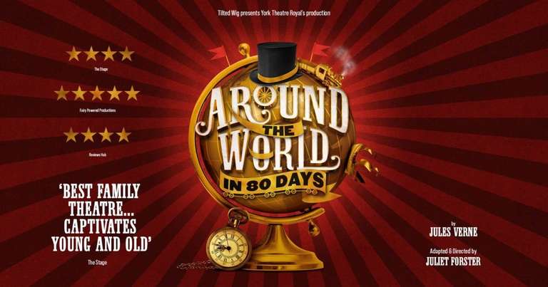 Around The World In 80 Days - Aylesbury Waterside Theatre only £4.95 @ Show Film First