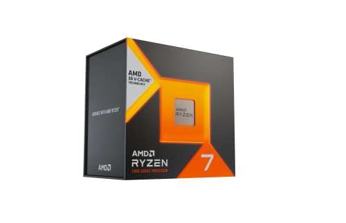 AMD Ryzen 7 7800X3D Desk-top Processor (8-core/16-thread, 104MB cache, up to 5.0 GHz max boost) £428.78 @ Amazon