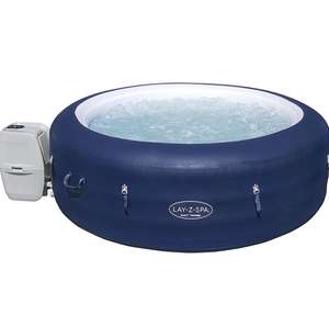Lay-Z-Spa Saint Tropez Hot Tub with 120 Airjet Massage System with Floating LED light £292.99 Amazon