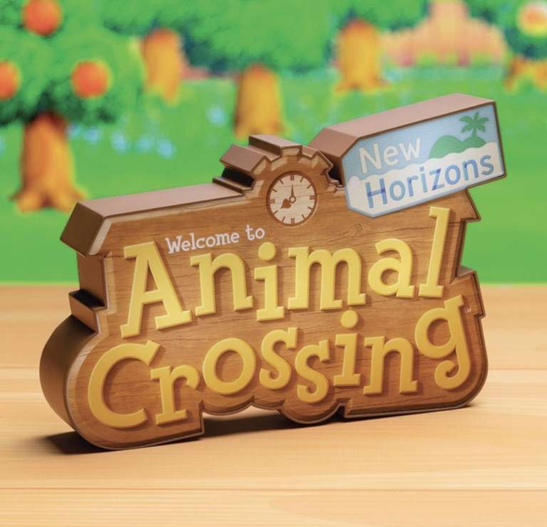 Animal Crossing Logo Light £9.99 + free click and collect Selected Stores @ Smyths
