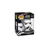 Funko Bitty POP! Star Wars - Darth Vader, TIE Fighter Pilot, Stormtrooper and A Surprise Mystery Mini Figure (2.2 Cm) Display Shelf Included