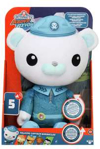 Octonauts S1 Barnacles Talking Plush / Little Live Pets - Lil' Hamster & House Playset (x5 Nectar Points) - Free Click & Collect)