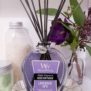 Official WoodWick Highly Fragranced Lavender Spa 89ml Reed Diffuser for £10 delivered @ Yankee Bundles