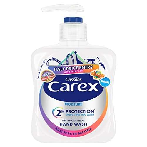 Carex Hand Wash, Moisture, 250ml, Packaging May Vary