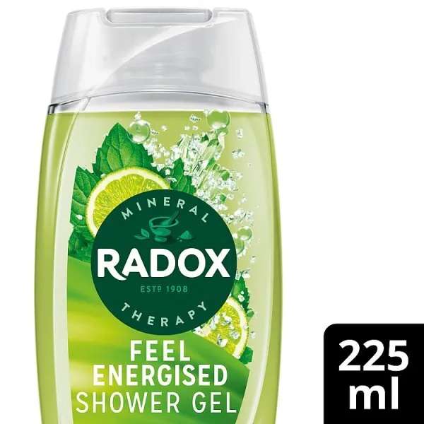 Radox Feel Energised Mood Boosting Shower Gel 225ml (At Checkout) + Free Click & Collect (Stock at Selected Stores)