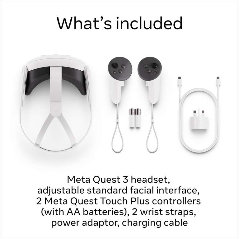 Meta Quest 3 128GB - £390.43 for Prime Student (12% Discount Auto Applied at checkout)