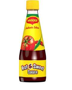 Maggi Authentic Indian Hot and Sweet/Tamarind/Masala Sauce 400g Clubcard price Try for £1 + 75p Cashback Shopmium App