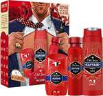 Old Spice Gentleman Gift Box, Stocking Fillers for Men, Captain Deodorant Stick 50ml, Deodorant Spray 150ml, Shower Gel 250ml £3.90 @ Amazon