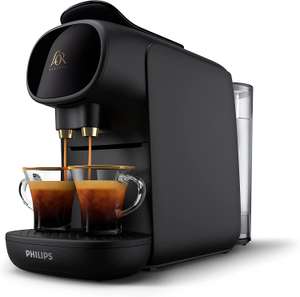 PHILIPS L'OR Barista Sublime Coffee Machine Capsule, Double Shot, 1 or 2 Cups, Full Coffee Menu, 19 Bar Pressure, Automatic Shut Off, Black