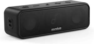 Soundcore 3 Bluetooth Speaker PartyCast Stereo Sound Custom EQ (Refurbished) with code anker_outlet_uk (with code)
