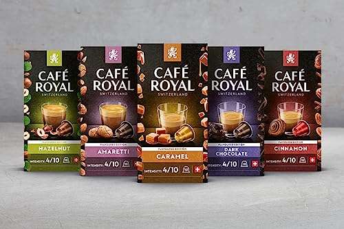 Café Royal Cinnamon Flavoured 100 Nespresso Compatible Coffee Capsules S&S £14.92
